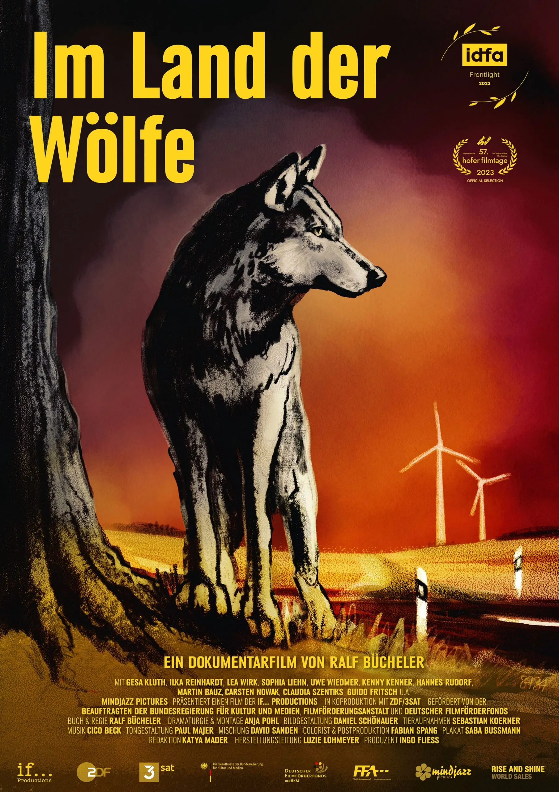 Filmplakat "Im Land der Wölfe"